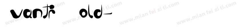 AvantiB Bold字体转换